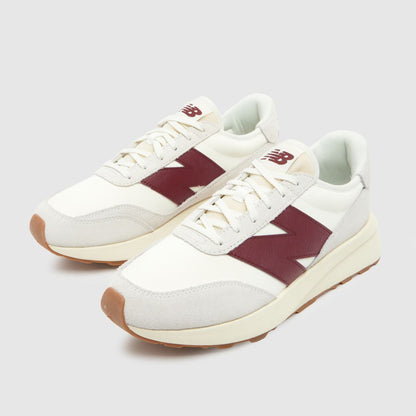 370 in White & Burgundy