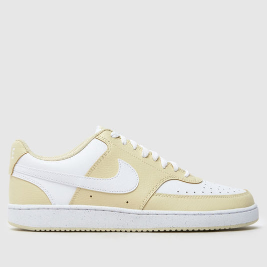 Court Vision in White & Beige
