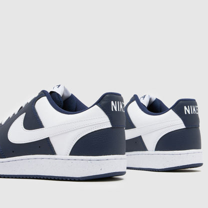 Court Vision in White & Navy